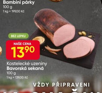 Kostelecké uzeniny Bavorská sekaná