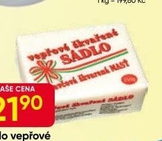 Sádlo vepřové škvařené