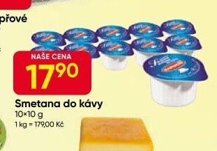 Smetana do kávy