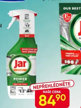 Jar Power Spray do myčky 3v1 - Hruška akcniletaky.com