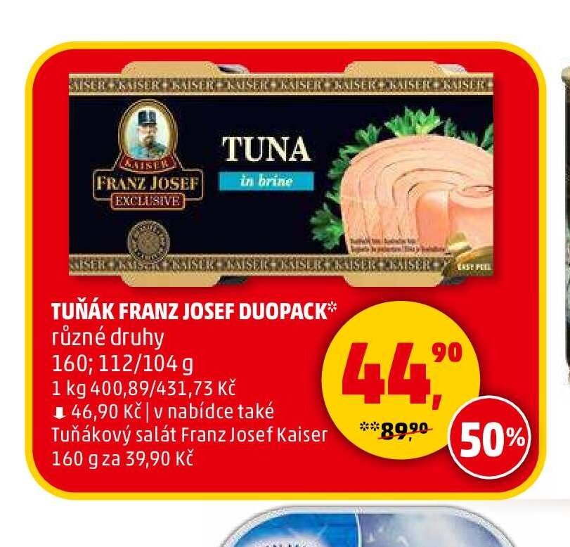 TUŇÁK FRANZ JOSEF DUOPACK