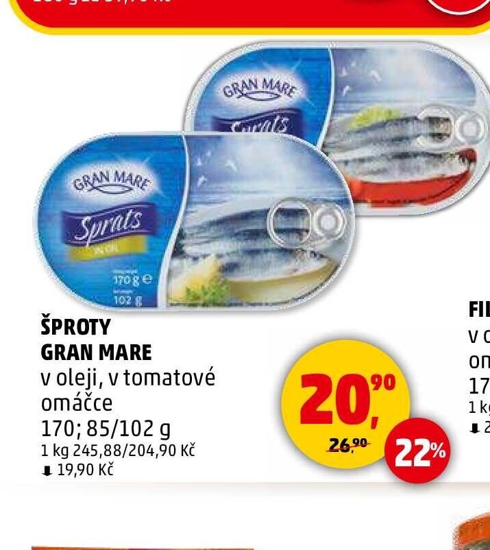ŠPROTY GRAN MARE