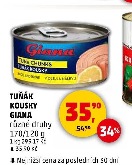 TUŇÁK KOUSKY GIANA
