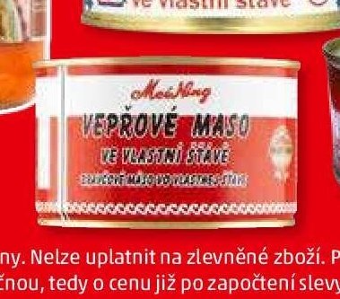 VEPŘOVÉ MASO VESEKO