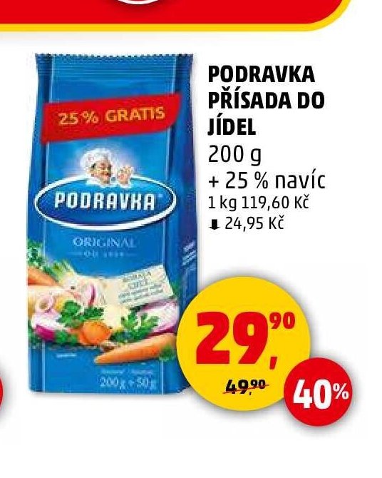 PODRAVKA PŘÍSADA DO JÍDEL