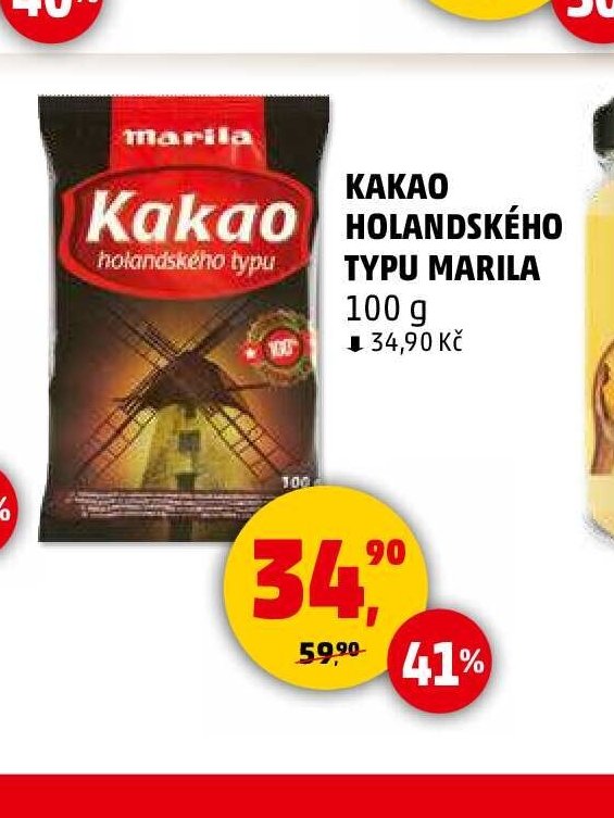 KAKAO HOLANDSKÉHO TYPU MARILA