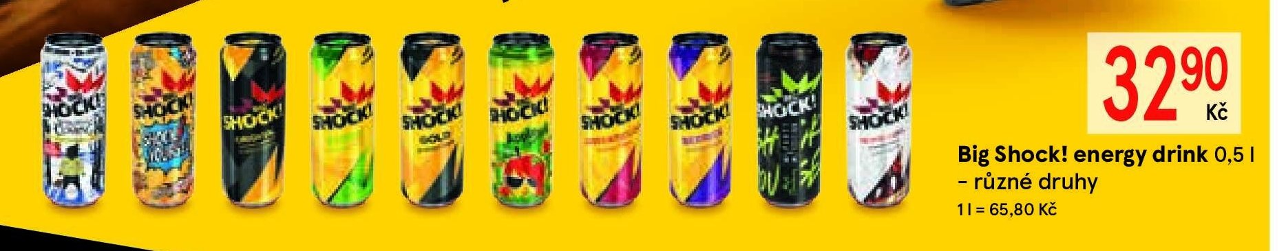 Big Shock! energy drink 0,5 l