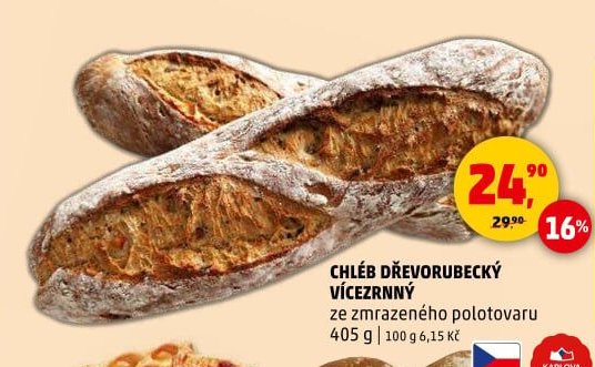 CHLÉB DŘEVORUBECKÝ VÍCEZRNNÝ
