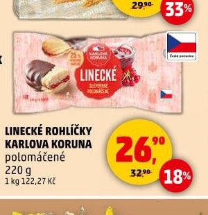 LINECKÉ ROHLÍČKY KARLOVA KORUNA