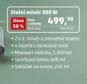Stolní mixér 300 W