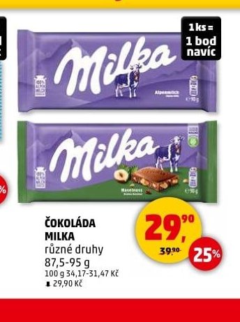 Čokoláda Milka