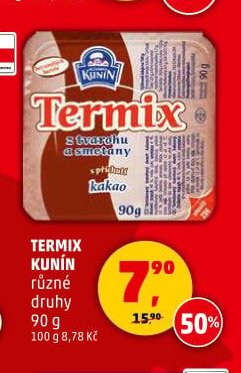 TERMIX KUNÍN různé druhy
