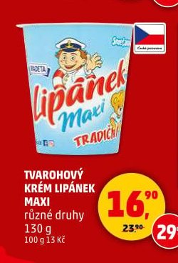 TVAROHOVÝ KRÉM LIPÁNEK MAXI