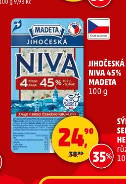 JIHOČESKÁ NIVA MADETA