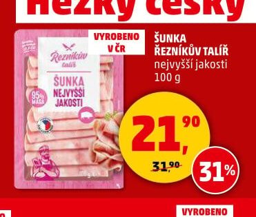 Šunka Řezníkův talíř