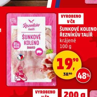 Šunkové koleno Řezníkův talíř