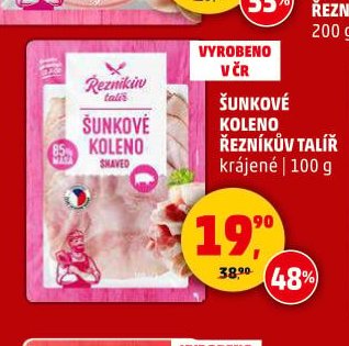 Šunkové koleno Řezníkův talíř