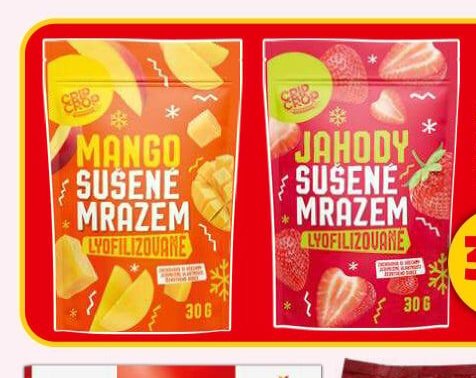 CRIP CROP MANGO SUŠENÉ MRAZEM