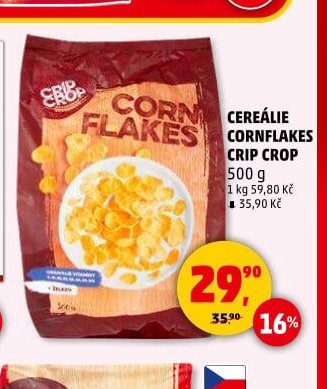 CEREÁLIE CORNFLAKES CRIP CROP