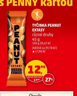 TYČINKA PEANUT EXTASY