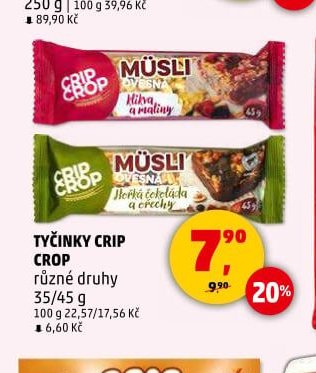 TYČINKY CRIP CROP