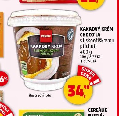 KAKAOVÝ KRÉM CHOCO'LA