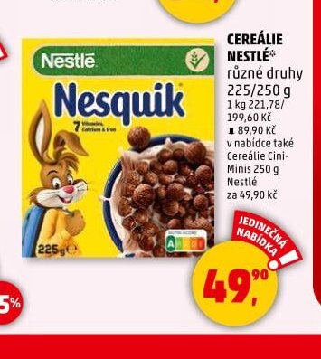 CEREÁLIE NESTLE