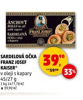 SARDELOVÁ OČKA FRANZ JOSEF
