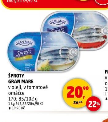 ŠPROTY GRAN MARE