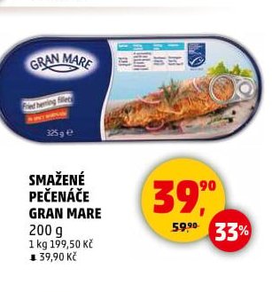 SMAŽENÉ PEČENÁČE GRAN MARE