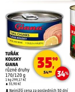 TUŇÁK KOUSKY GIANA