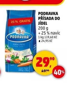 PODRAVKA PŘÍSADA DO JÍDEL