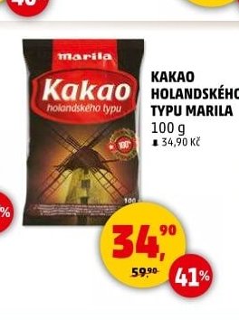 KAKAO HOLANDSKÉHO TYPU MARILA
