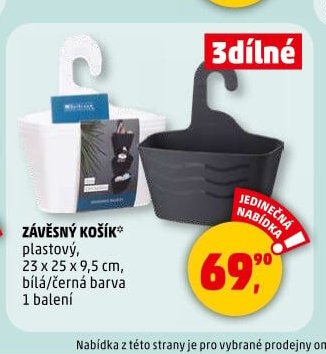 ZÁVĚSNÝ KOŠÍK