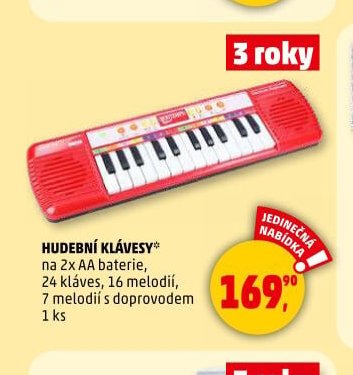 HUDEBNÍ KLÁVESY