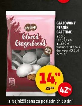 GLAZOVANÝ PERNÍK CAFETIME