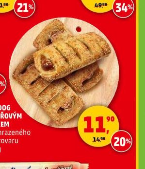 HOT DOG S VEPŘOVÝM PÁRKEM