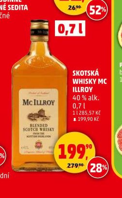 SKOTSKÁ WHISKY MC ILLROY