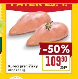 Kuřecí prsní řízky