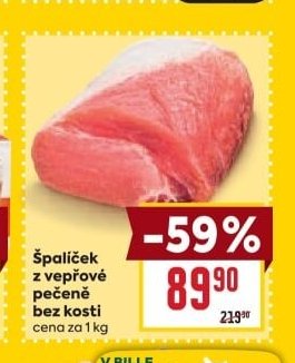Špalíček z vepřové pečeně bez kosti