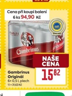 Gambrinus Originál