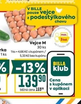 Vejce z podestýlkového chovu
