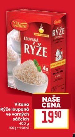 Vitana Rýže loupaná ve varných sáčcích