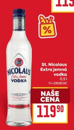 St. Nicolaus Extra jemná vodka