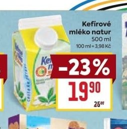 Kefírové mléko natur