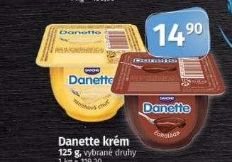 Dezert Danette Danone