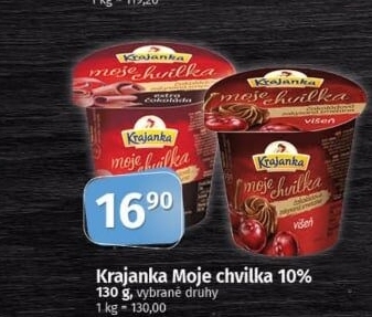 Dezert zakysaný Moje chvilka Krajanka