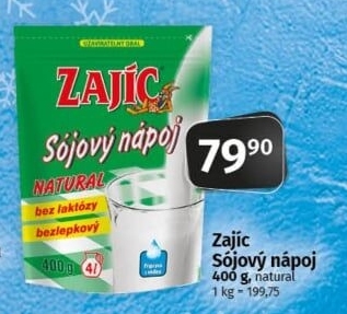 Nápoj instantní sójový Zajíc