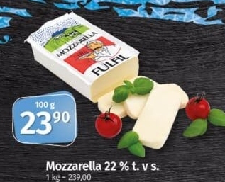 Sýr Mozzarella cihla Fulfil