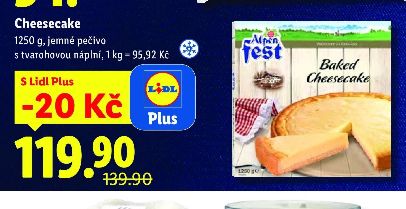 Cheesecake 1250 g